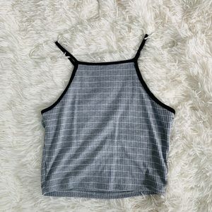 SOLD Halter neck cropped tank top